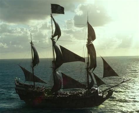 Black Pearl Ship Pirates of the Caribbean .